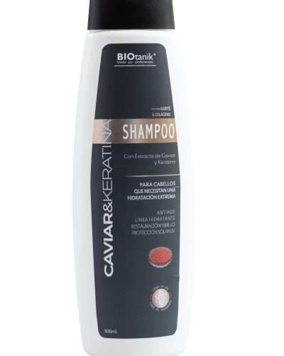 SHAMPOO CAVIAR Y KERATINA 500ml